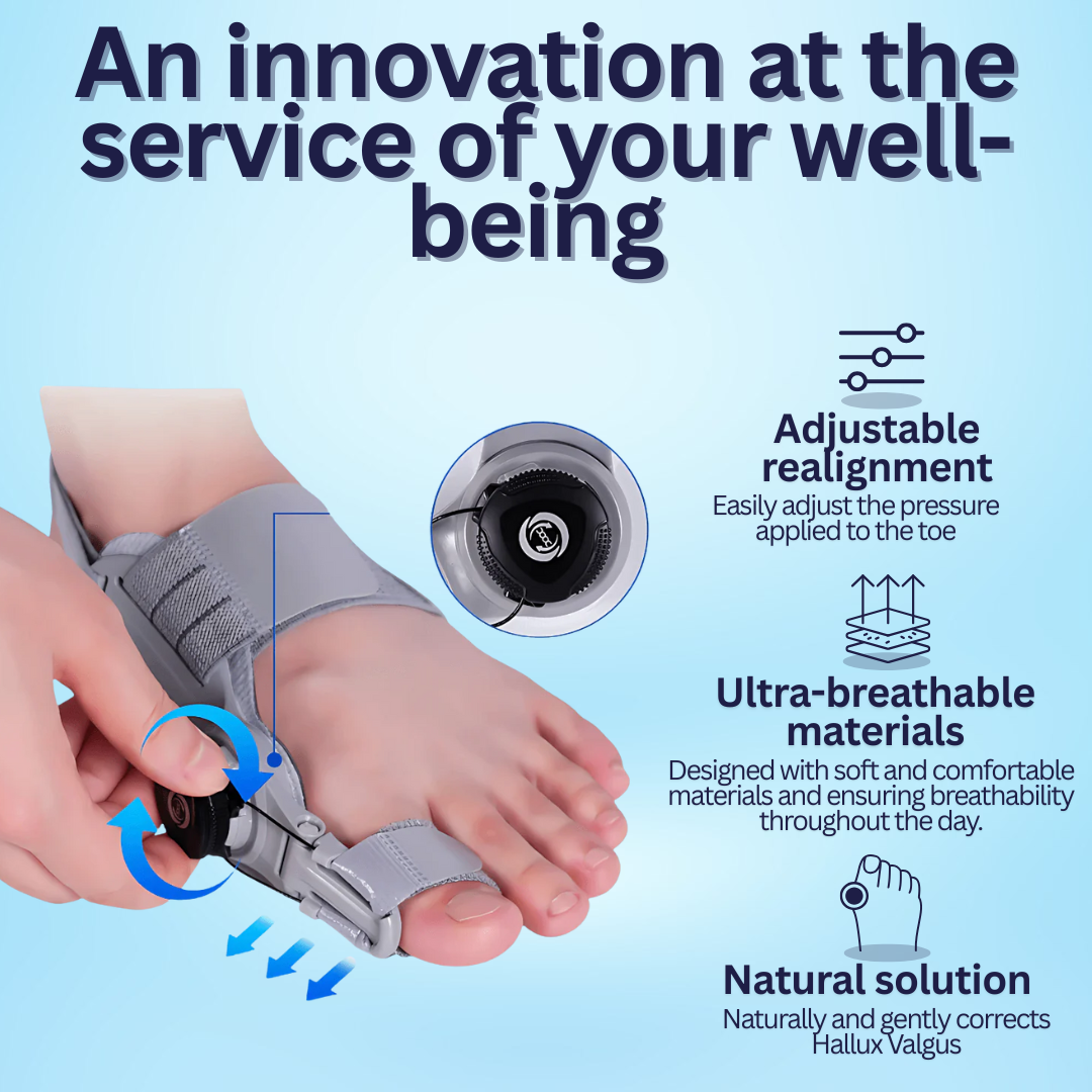 Bunion Corrector | Gentle, Ergonomic Design for Instant Pain Relief & Long-Term Correction
