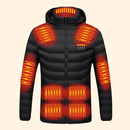 Men’s & Women’s Heated Jacket – Best Rechargeable Heated Puffer Coat, Lightweight Battery Heated Winter Jacket UK