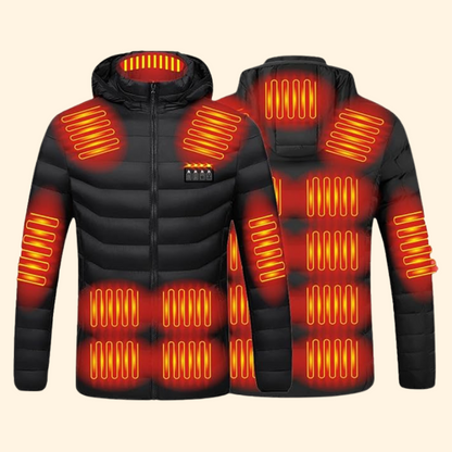 Men’s & Women’s Heated Jacket – Best Rechargeable Heated Puffer Coat, Lightweight Battery Heated Winter Jacket UK