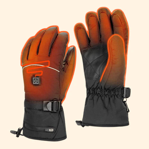 Heated Gloves | Water-Repellent, Touchscreen-Compatible & Ideal for Outdoor Winter Activities