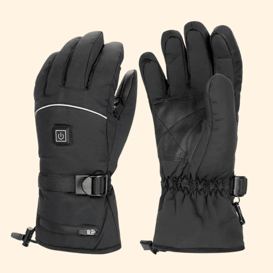 Heated Gloves | Water-Repellent, Touchscreen-Compatible & Ideal for Outdoor Winter Activities