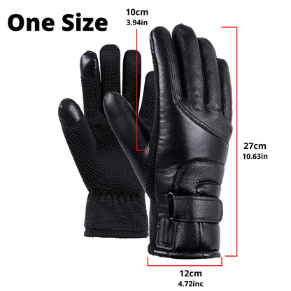 Heated Gloves for Women UK – Ladies Thermal Waterproof Winter Gloves with Touch Screen & USB Rechargeable Warm Design