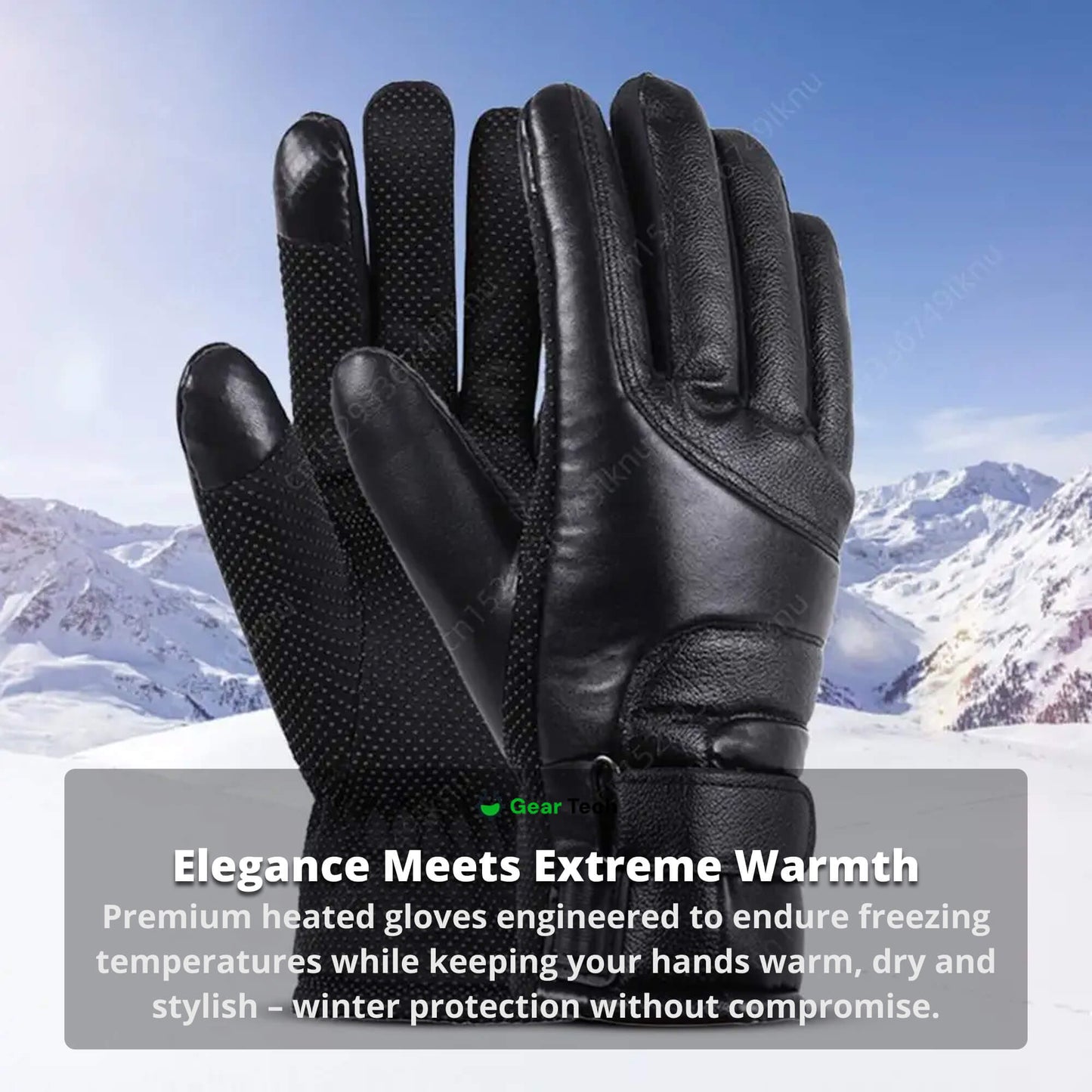 Heated Gloves for Women UK – Ladies Thermal Waterproof Winter Gloves with Touch Screen & USB Rechargeable Warm Design