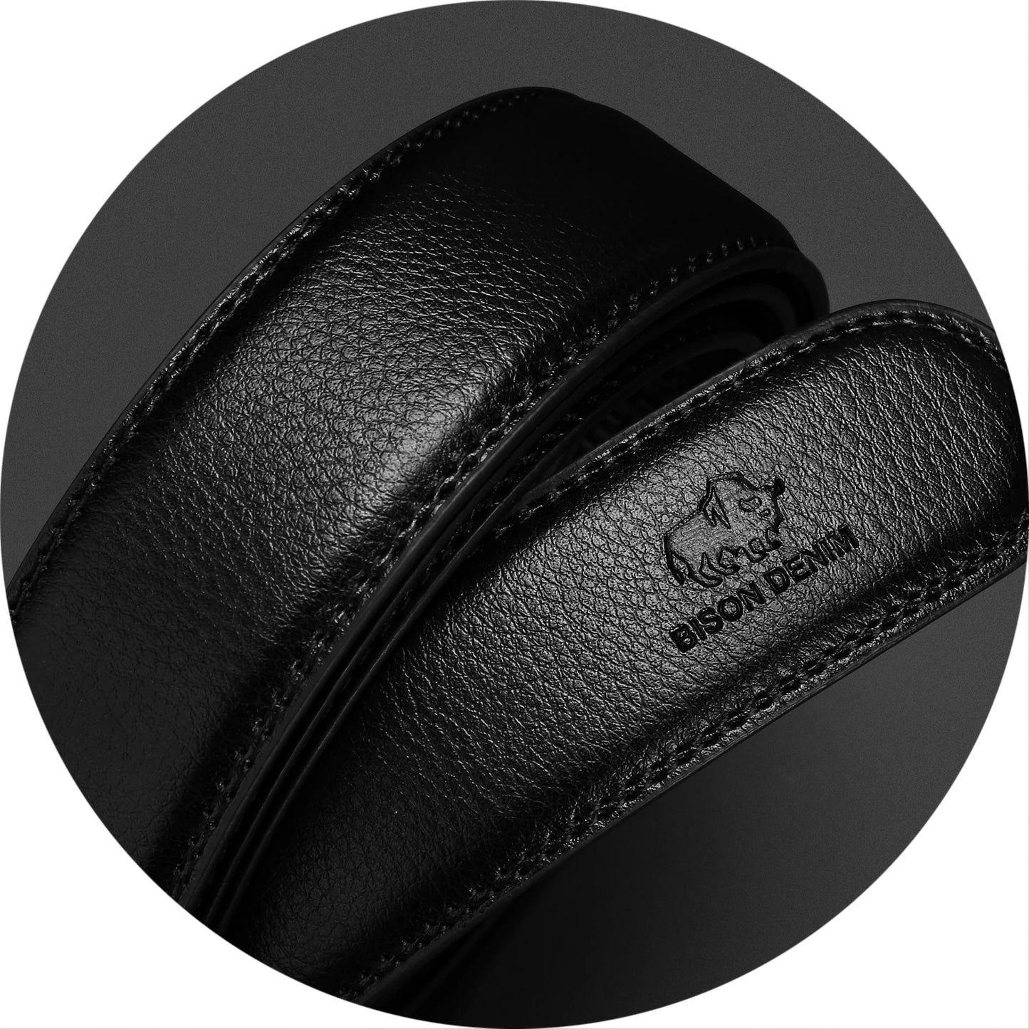 Men's Genuine Leather Belt | Automatic Buckle, Durable & Stylish for Everyday Wear