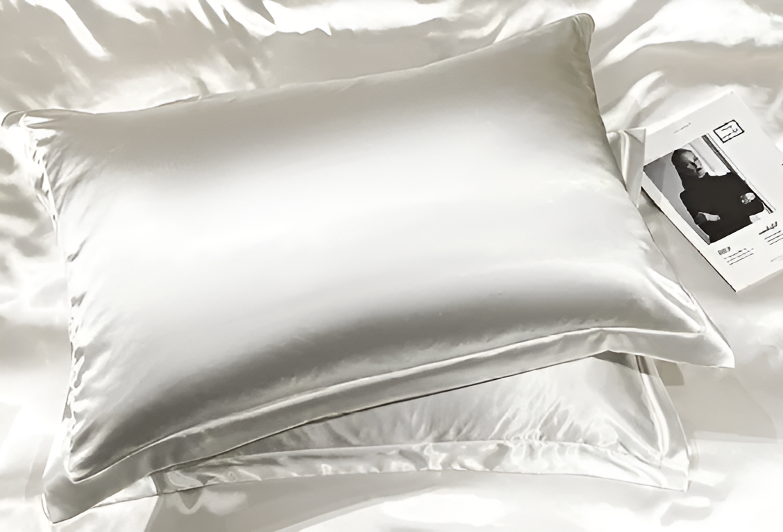 Silk Bedding Set – Silky Bed Sheets for Double & King Size / Silk Bedclothes