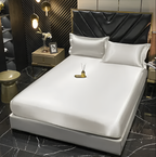 Silk Bedding Set – Silky Bed Sheets for Double & King Size / Silk Bedclothes