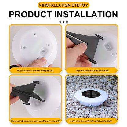 LED Solar Outdoor Lamp | Weatherproof, Easy Installation & Ideal for Garden and Patio Lighting