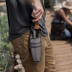 Hori Hori Classic Gardening Tool | Stainless Steel, Serrated Blade & Comfortable Walnut Handle for Digging and Weeding