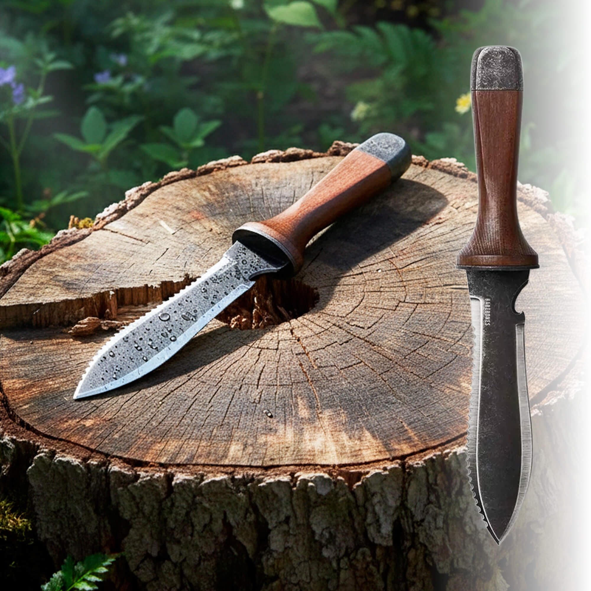 Hori Hori Garden Knife | Multi-Purpose, Rust-Resistant Blade & Sheath for Backyard, Camping & Bush-Crafting