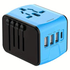 Universal Travel Adapter | Worldwide Compatibility, Compact Design & Ideal for Frequent Flyers and International Explorers