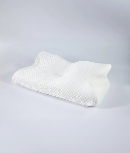 Orthopedic Memory Foam Pillow for Neck Pain – Ergonomic Contour Cervical Support Pillow for Side, Back & Stomach Sleepers