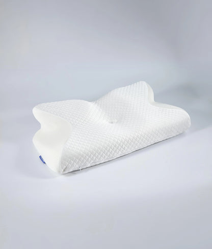 Orthopedic Memory Foam Pillow for Neck Pain – Ergonomic Contour Cervical Support Pillow for Side, Back & Stomach Sleepers