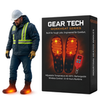 Rechargeable Heated Insoles for Work Boots – Electric Thermal Foot Warmers for Construction, Outdoor & Industrial Use UK