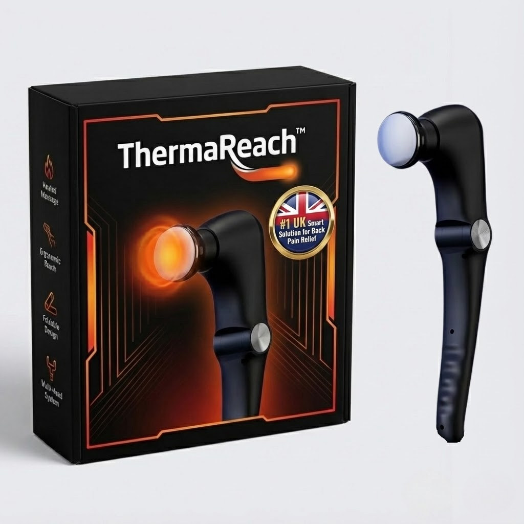 ThermaReach™ - Back Heater & Massager Gun