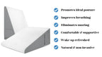 Wedge Pillow for Sleep Apnea | Elevates Head, Reduces Snoring & Acid Reflux for Restful Sleep