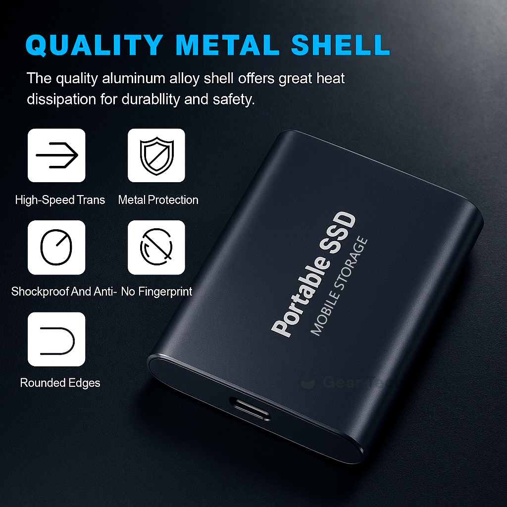 Ssd External Hard Disk Hard Drive Ssd 1 2 4 8 12 16 32 64 TB 500GB External