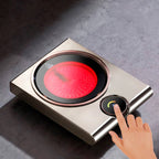 Electric Hot Plate | Japanese Portable Electric Stove - 1000W Rapid Heating, Touch Control & Ideal for Cooking and Tea Brewing