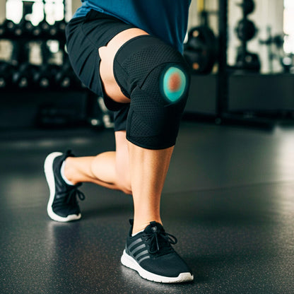 Knee Pads for Pain Relief | Support Compression Springs & Adjustable Tension Strap for Stability and Joint Protection