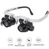 Image of LED Magnifying Glasses with 8x, 15x, and 23x Magnification for Detailed Viewing and Precision Work