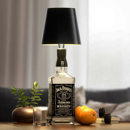 Wireless Bottle Lamp Kit | Universal Fit. Rechargeable & Waterproof for Indoor and Outdoor Decor