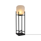 Solar Floor Lamp Lantern - Waterproof LED Outdoor Lighting for Patios, Gardens, and Backyards