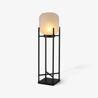 Solar Floor Lamp Lantern - Waterproof LED Outdoor Lighting for Patios, Gardens, and Backyards