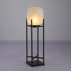 Solar Floor Lamp Lantern - Waterproof LED Outdoor Lighting for Patios, Gardens, and Backyards