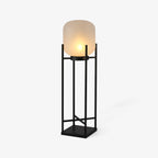 Solar Floor Lamp Lantern - Waterproof LED Outdoor Lighting for Patios, Gardens, and Backyards