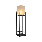 Solar Floor Lamp Lantern - Waterproof LED Outdoor Lighting for Patios, Gardens, and Backyards