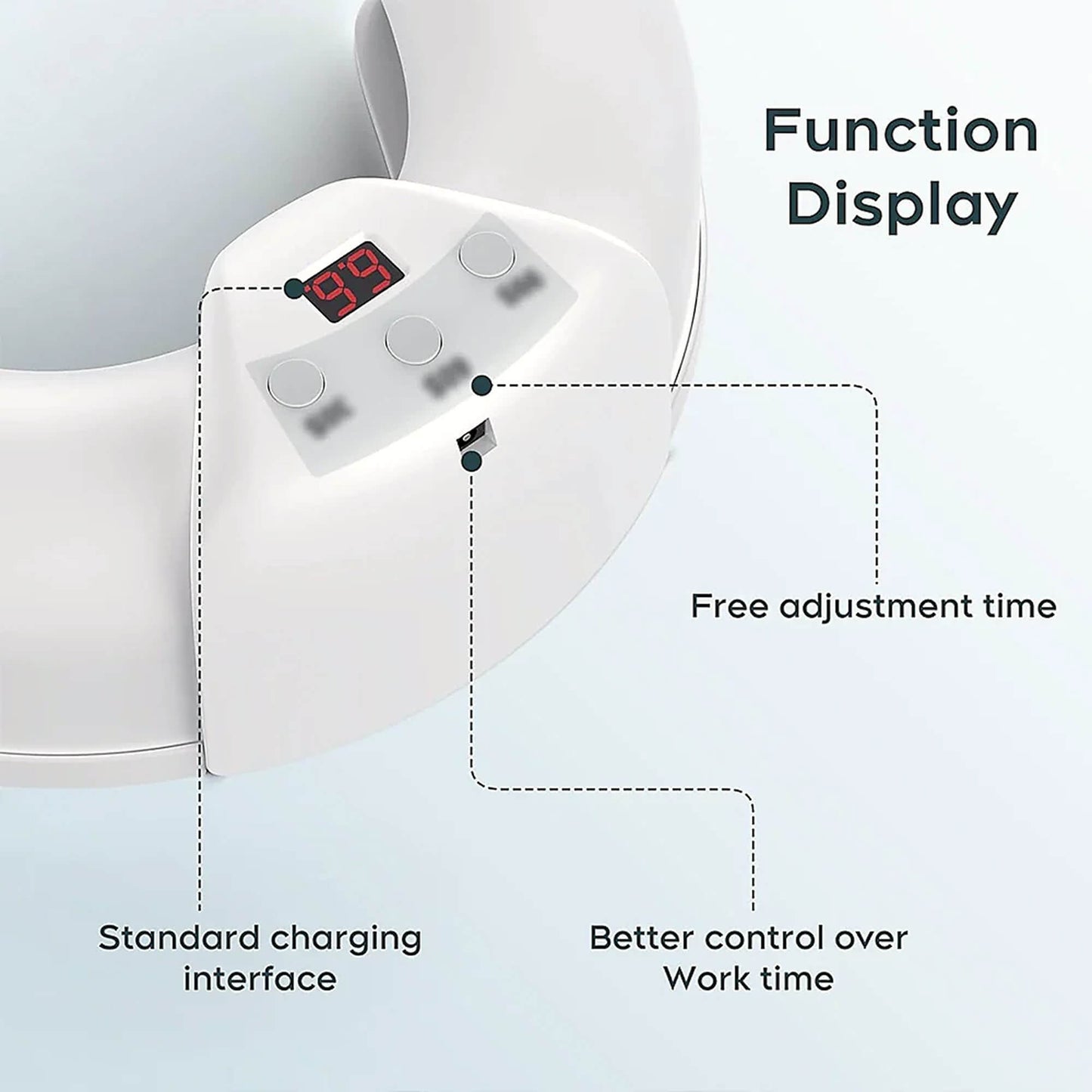 Laser Nail Fungus Removal Device | Advanced Home Treatment with Red & Blue Light for Healthy Nails