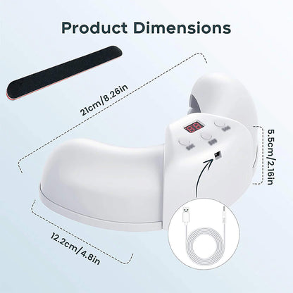 Laser Nail Fungus Removal Device | Advanced Home Treatment with Red & Blue Light for Healthy Nails