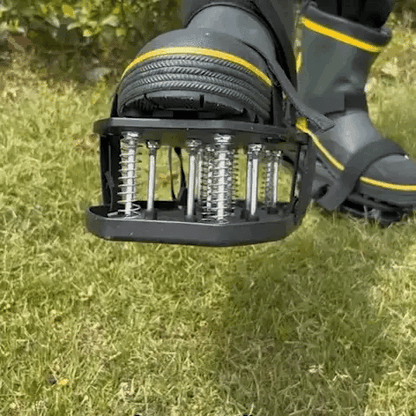 Lawn Aerator Shoes | Adjustable Straps for Healthier Roots & Thicker Grass without Heavy Tools