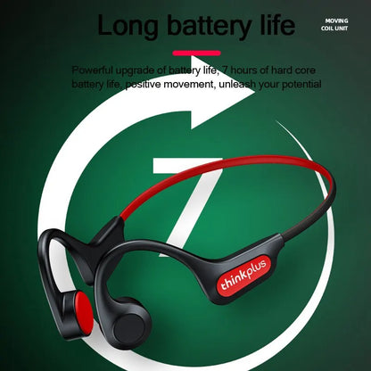Bone Conduction Headphones | Bluetooth 5.3, IP56 Waterproof & Ideal for Sports and Everyday Use