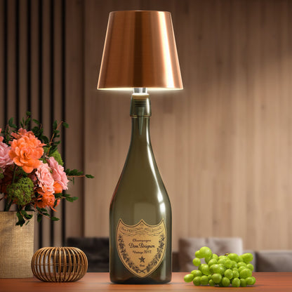 LED Bottle Lamp | Eco-Friendly, Dimmable & Portable Lighting for Home Decor