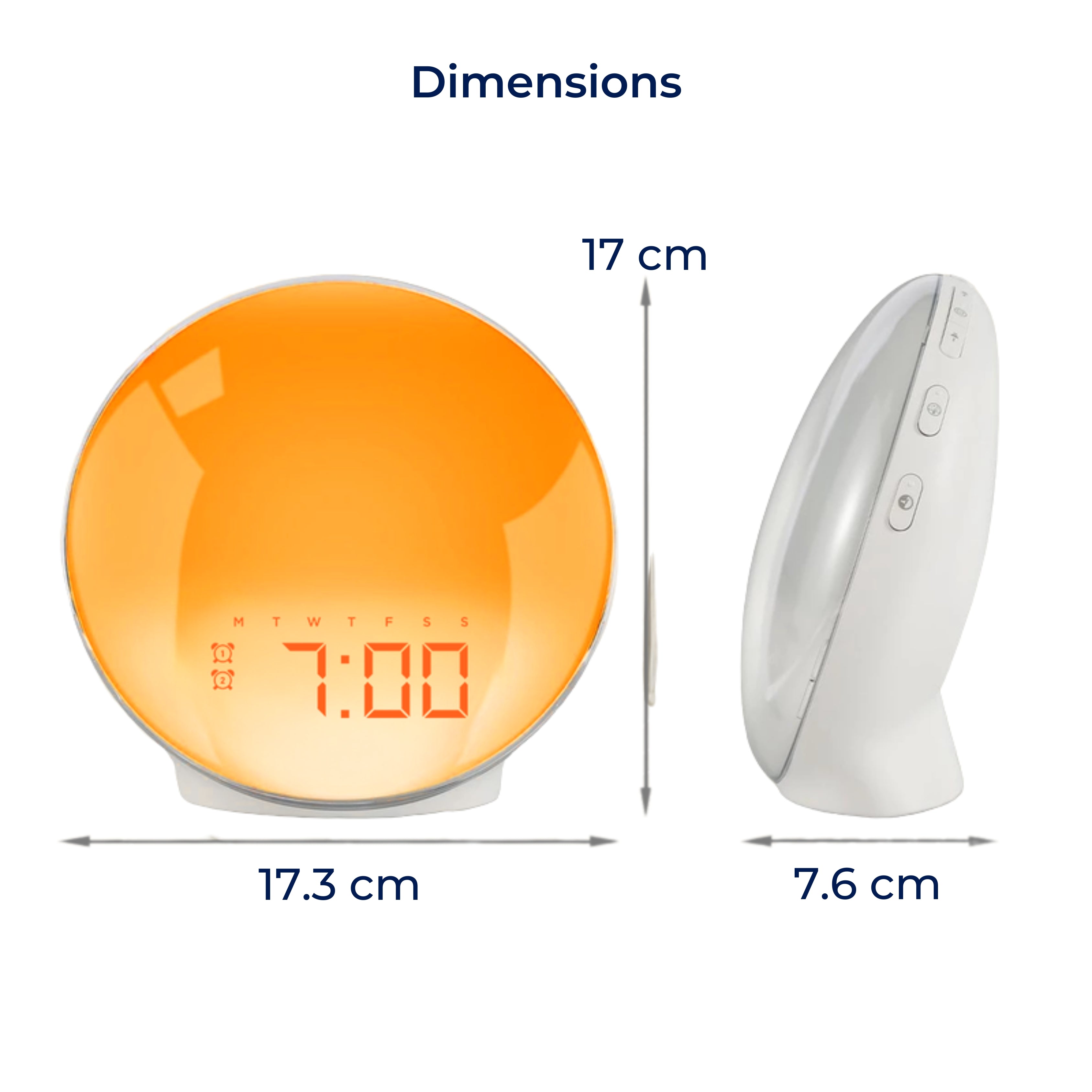 Sunrise Alarm Clock - Natural Wake-Up Light & Ambient Lamp for Dark Mornings