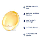 Sunrise Alarm Clock - Natural Wake-Up Light & Ambient Lamp for Dark Mornings