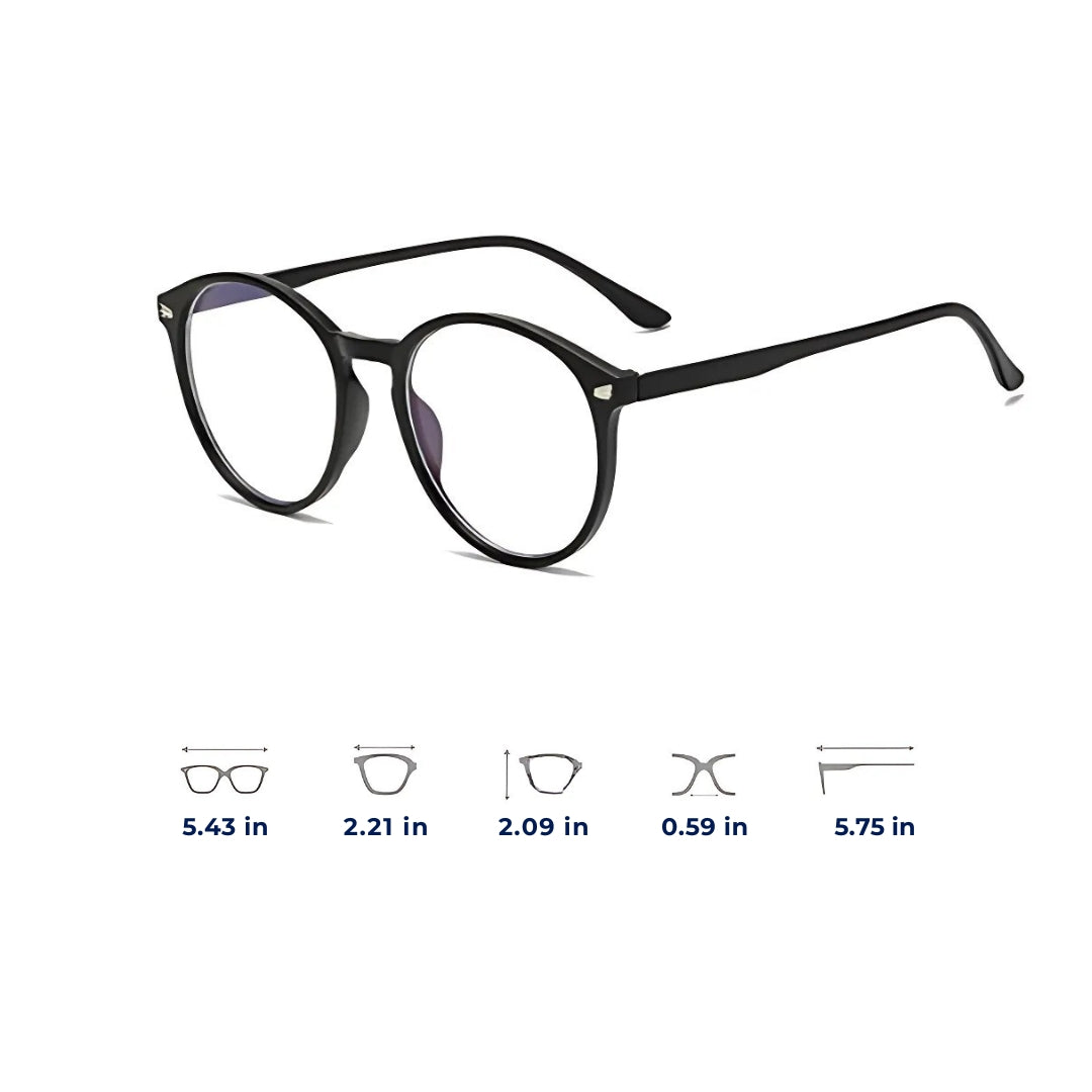 Blue Light Glasses - Anti-Blue-Light Screen Glasses to Reduce Eye Strain & Improve Sleep