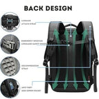 Vacuum Compression Backpack | Hassle-Free Air Travel and Storage | With Vacuum Sealer Bags for Easy Packing and Carry-On