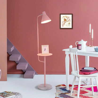 LED Macaron Floor Lamp - Colorful Adjustable Lighting Fixture for Living Room & Bedroom Decor