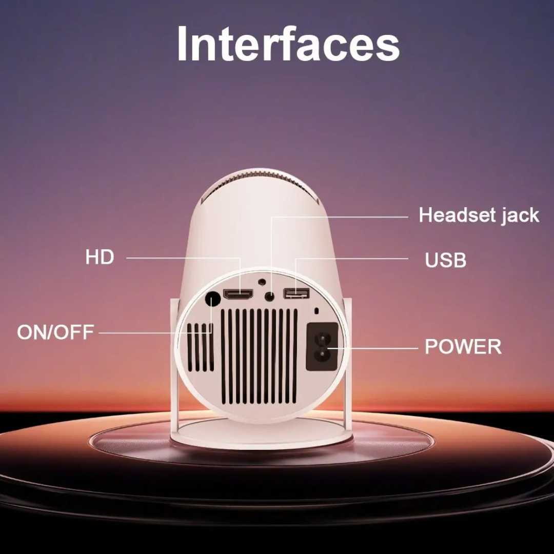 Best 4K Projector for Home Theater - Magcubic Android 11 Dual Wifi6 1080P 1280*720P LED Portable Projector