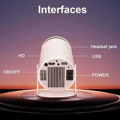 Best 4K Projector for Home Theater - Magcubic Android 11 Dual Wifi6 1080P 1280*720P LED Portable Projector