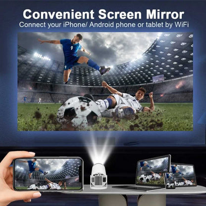 Best 4K Projector for Home Theater - Magcubic Android 11 Dual Wifi6 1080P 1280*720P LED Portable Projector