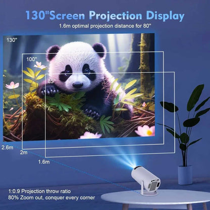 Best 4K Projector for Home Theater - Magcubic Android 11 Dual Wifi6 1080P 1280*720P LED Portable Projector