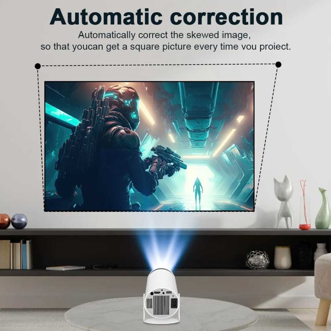 Best 4K Projector for Home Theater - Magcubic Android 11 Dual Wifi6 1080P 1280*720P LED Portable Projector