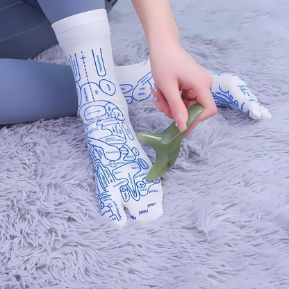 Therapeutic Massage Socks | Acupressure Design for Instant Pain Relief & Relaxation at Home