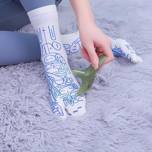 Therapeutic Massage Socks | Acupressure Design for Instant Pain Relief & Relaxation at Home