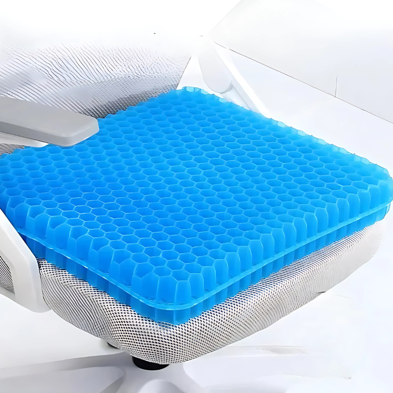 Cooling Gel Seat Cushion | Breathable, Flexible & Pain Relief for Office Chairs, Cars, and Home Use