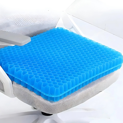 Cooling Gel Seat Cushion | Breathable, Flexible & Pain Relief for Office Chairs, Cars, and Home Use