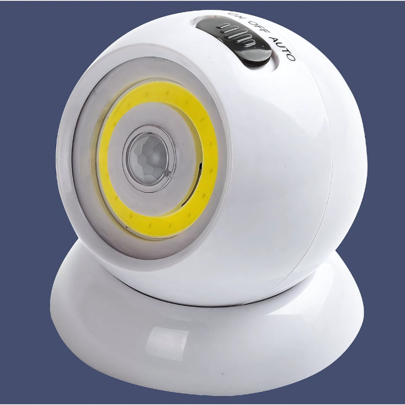 Motion-Sensing Glow Light | Ultra Bright 120 Lumens, USB-Chargeable & Easy Stick-On for Indoor & Outdoor Safety