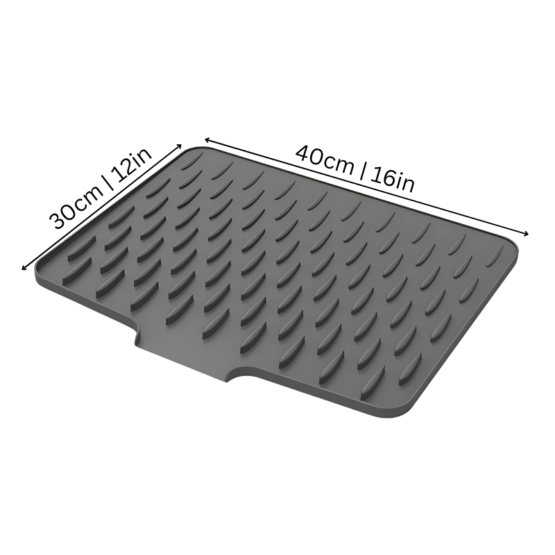Heat-Proof Silicone Drying Mat | Fast Drying, Slip-Free & Space-Saving for Kitchen Organization